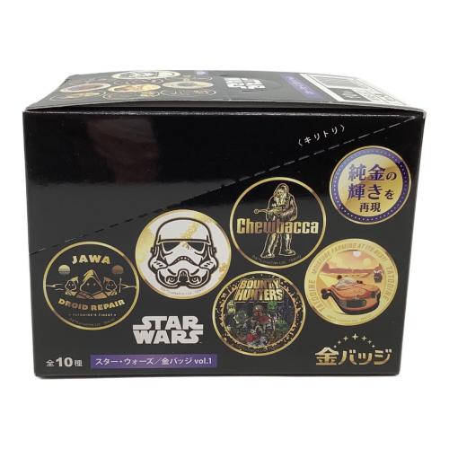 STAR WARS (スターウォーズ) キャラクターグッズ スター・ウォーズ/金バッジVOL.1 BOX