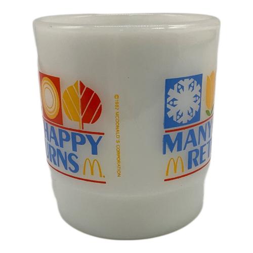 Fire King (ファイヤーキング) マグカップ マクドナルド Many Happy Returns