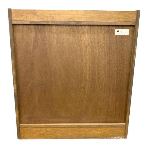 葉山ガーデン (ハヤマガーデン) キャビネット ブラウン 2枚扉