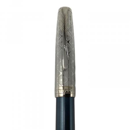 PARKER (パーカー) 万年筆 2119743 18金 メタル&ブルーCT｜トレファク