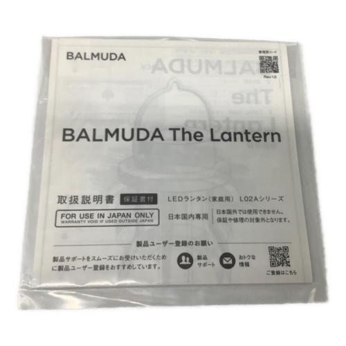 BALMUDA (バルミューダ) LEDランタン L02A-BK 2019.09