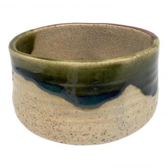 茶碗 春暁造 織部焼