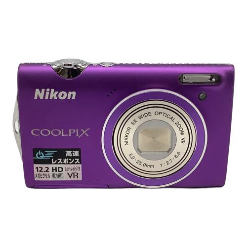 Nikon (ニコン) コンパクトデジタルカメラ S5100 COOLPIX
