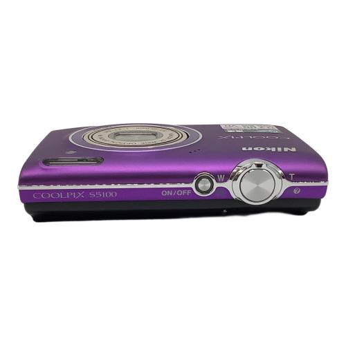 Nikon (ニコン) コンパクトデジタルカメラ S5100 COOLPIX
