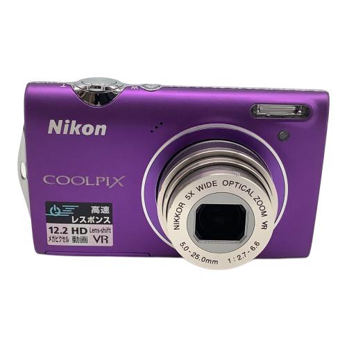 Nikon (ニコン) コンパクトデジタルカメラ S5100 COOLPIX