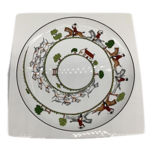 Wedgwood (ウェッジウッド) スクエアプレート ハンティングシーン
