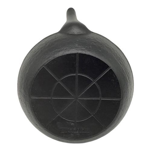 南部鉄器 (ナンブテッキ) 鉄瓶 文秀堂 末広あられ IH対応 未使用品