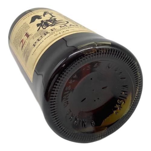 ニッカ ジャパニーズウィスキー 700ml 本体のみ 竹鶴 21年 未開封