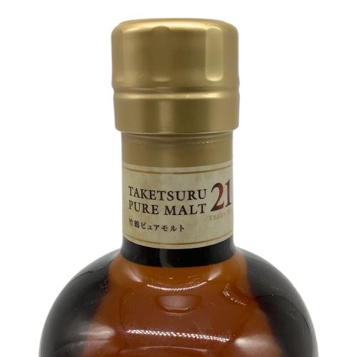 ニッカ ジャパニーズウィスキー 700ml 本体のみ 竹鶴 21年 未開封