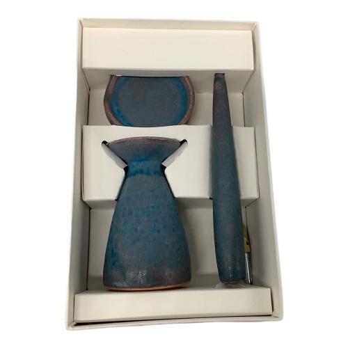 清水焼 (キヨミズヤキ) 陶器筆記具セット Taste of writing. 3点セット