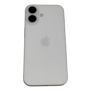 Apple (アップル) iPhone16 MYDR3J/A サインアウト確認済 358453581716684 ー SIM FREE 修理履歴無し 128GB バッテリー:Sランク(100%)