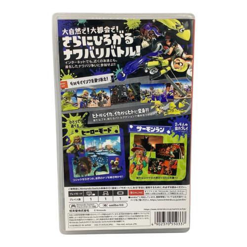 ゲームソフト スプラトゥーン3/Switch/HACPAV5JA/A 全年齢対象 CERO A (全年齢対象)
