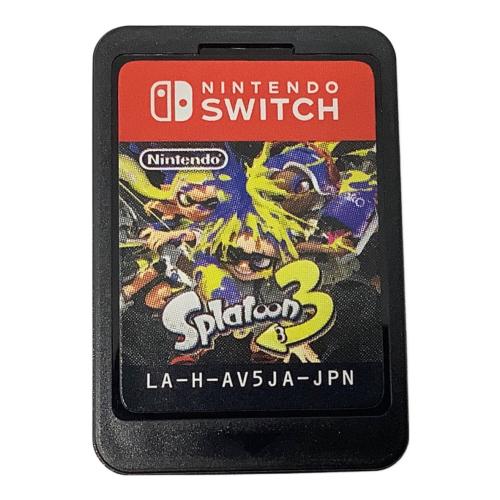 ゲームソフト スプラトゥーン3/Switch/HACPAV5JA/A 全年齢対象 CERO A (全年齢対象)