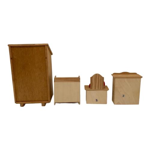 ハローキティ Little Kitty ミニチュア ドールハウス家具(木製)