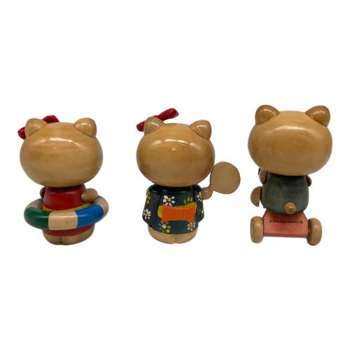 Sanrio (サンリオ) ハローキティ ウッドコレクション 木製 フィギュア