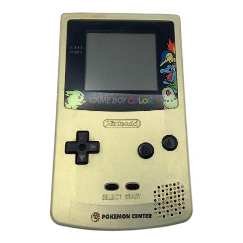 Nintendo (ニンテンドー) GAMEBOY COLOR 金銀記念バージョン @ CGB-001 動作確認済み PD10013360