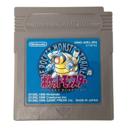 ゲームボーイ用ソフト ポケットモンスター青 -