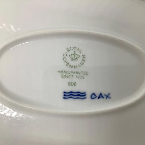 ROYAL COPENHAGEN (ロイヤル・コペンハーゲン) オーバルプレート ブルーパルメッテ