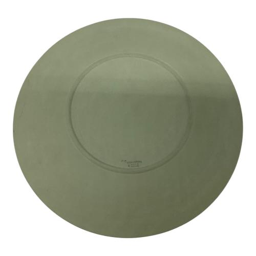 Wedgwood (ウェッジウッド) プレート セージグリーン 天使 Φ23cm ジャスパー