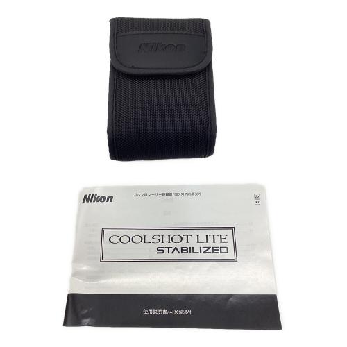 Nikon (ニコン) ゴルフ距離測定器 COOL SHOT LITE STANBILIZED