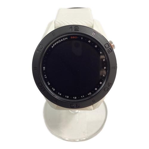 GARMIN (ガーミン) ゴルフGPSナビ ホワイト AUSB・説明書付 APPROACH S60 未使用品