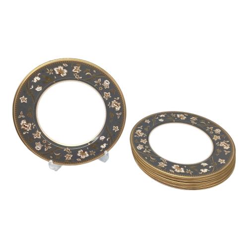 Noritake (ノリタケ) プレート サブライム 6Pセット