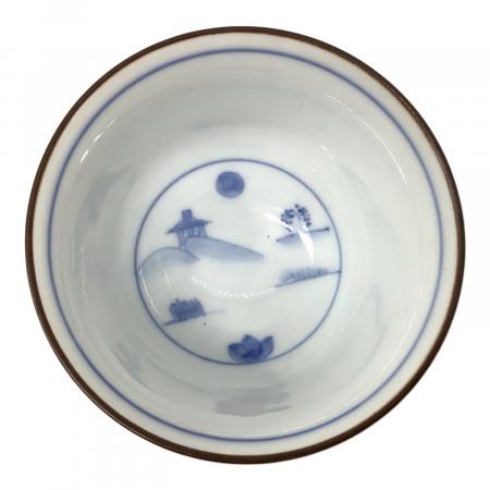 深川製磁 (フカガワセイジ) 湯呑みセット しのぎ線茶碗揃え 百年