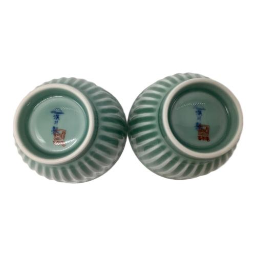 深川製磁 (フカガワセイジ) 湯呑みセット しのぎ線茶碗揃え 百年