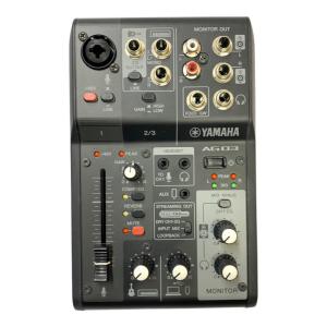 YAMAHA (ヤマハ) ライブストリーミングミキサー AG03 MK2