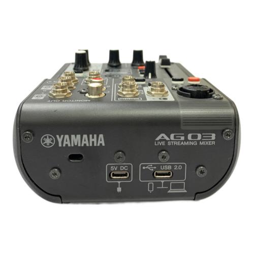 YAMAHA (ヤマハ) ライブストリーミングミキサー AG03 MK2