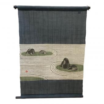 京都洛柿庵 (キョウトラクシアン) タペストリー 名園枯山水