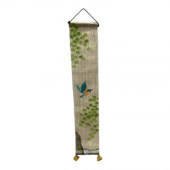 京都洛柿庵 (キョウトラクシアン) タペストリー 日替わり豆夕べ「翡翠」(カワセミ)