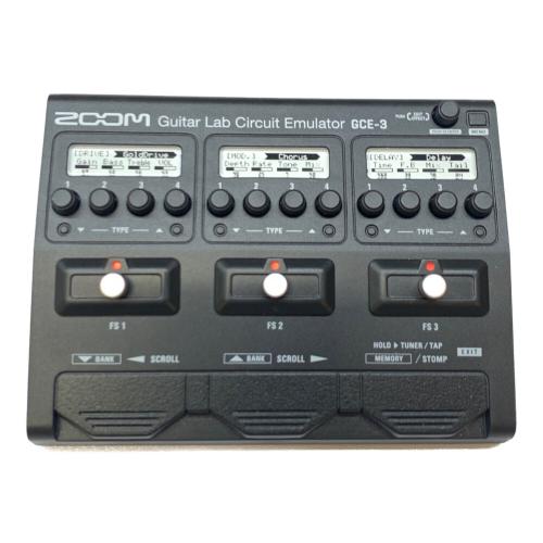 ZOOM (ズーム) GCE-3　ギター、ベース用オーディオインターフェース