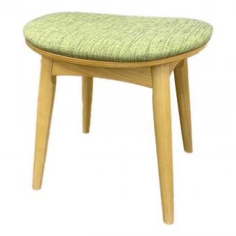 スツール グリーン×ナチュラル
