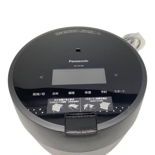 Panasonic (パナソニック) 圧力IH炊飯ジャー 未使用品 SR-CR10B-K 5合 程度S(未使用品) 未使用品