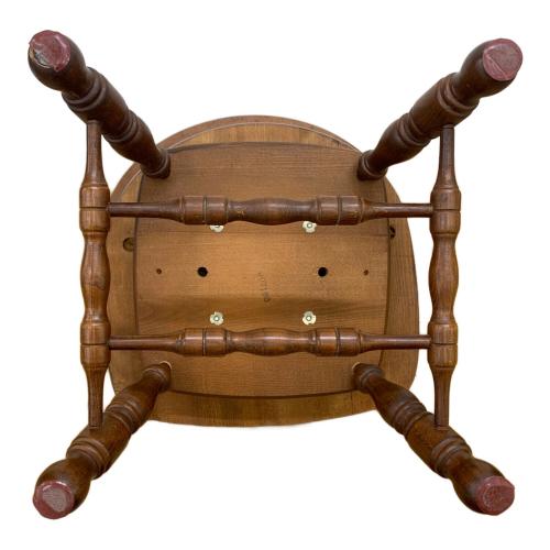 飛騨産業 (ヒダサンギョウ) 回転イス ブラウン キツツキ