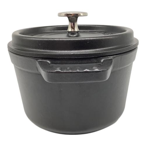 Staub (ストウブ) 鍋 SIZE 16 ブラック ピコ・ココット