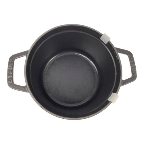 Staub (ストウブ) 鍋 SIZE 16 ブラック ピコ・ココット