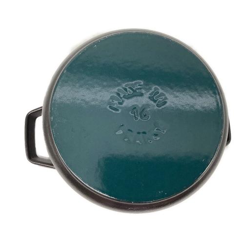 Staub (ストウブ) 鍋 SIZE 16 ブラック ピコ・ココット