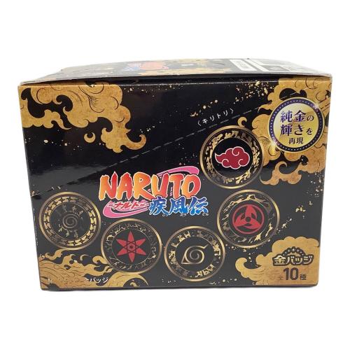 NARUTO (ナルト) キャラクターグッズ 金バッジ