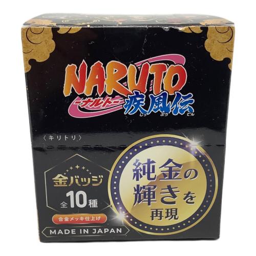 NARUTO (ナルト) キャラクターグッズ 金バッジ