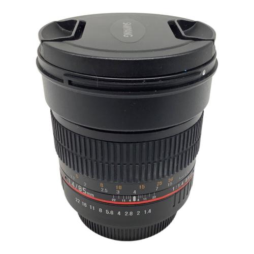 SAMYANG (サンヤン) レンズ 1.4/85mm -