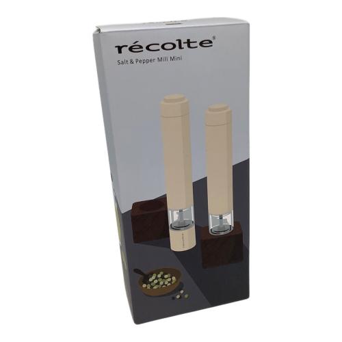 recolte (レコルト) 電動ミル 2P ソルト・ペッパー RMM-1