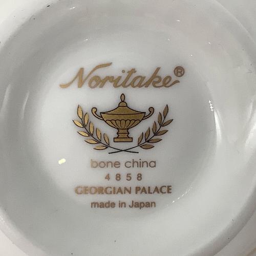 Noritake (ノリタケ) カップ&ソーサー ジョージアンパレス 2Pセット