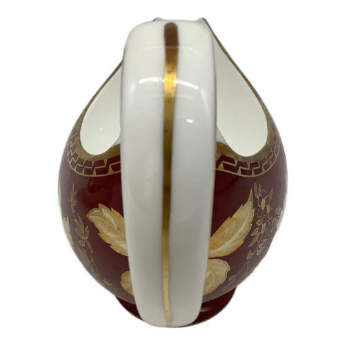 Wedgwood (ウェッジウッド) グレービーボート 黒壷 トンキンルビー