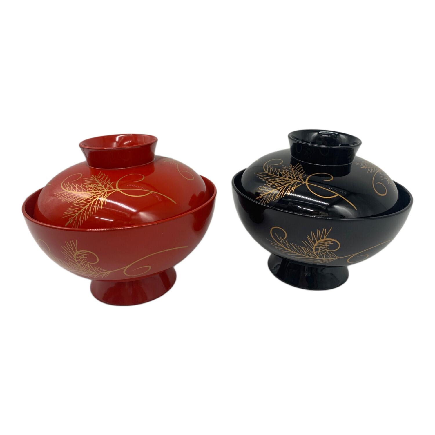 美品　象彦よろず椀（根来）ニ客セット 10,000〜29,999円 – 象彦 公式オンラインショップ