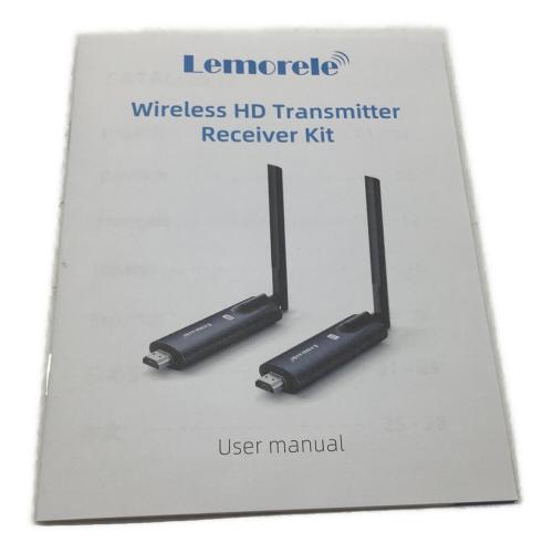 Lemorele ワイヤレス HDMI 送受信機セット