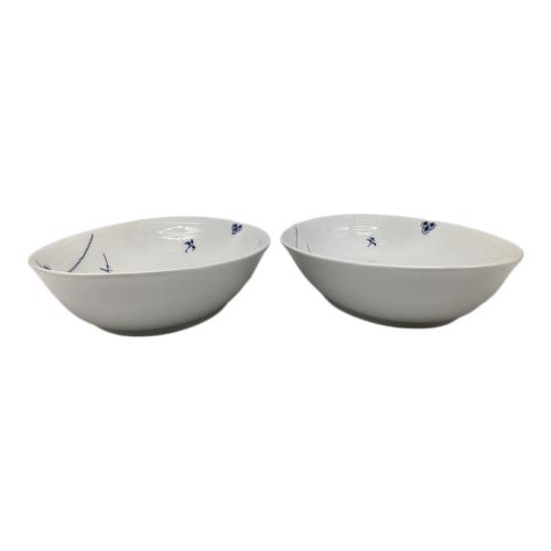 ROYAL COPENHAGEN (ロイヤル・コペンハーゲン) オーバルプレート ブルーパルメッテ