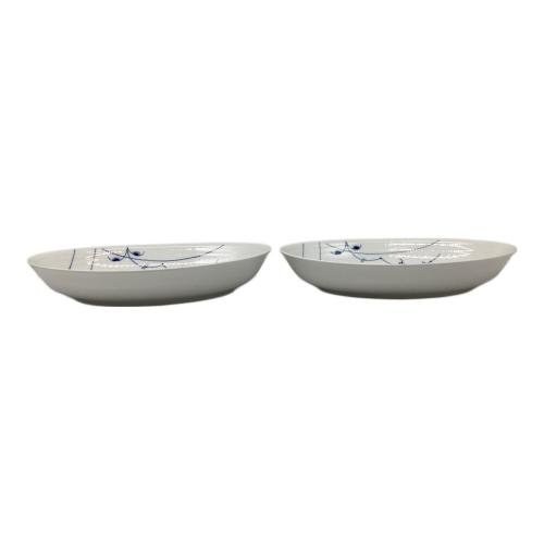 ROYAL COPENHAGEN (ロイヤル・コペンハーゲン) オーバルプレート ブルーパルメッテ