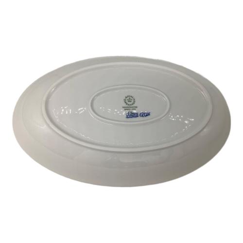 ROYAL COPENHAGEN (ロイヤル・コペンハーゲン) オーバルプレート ブルーパルメッテ